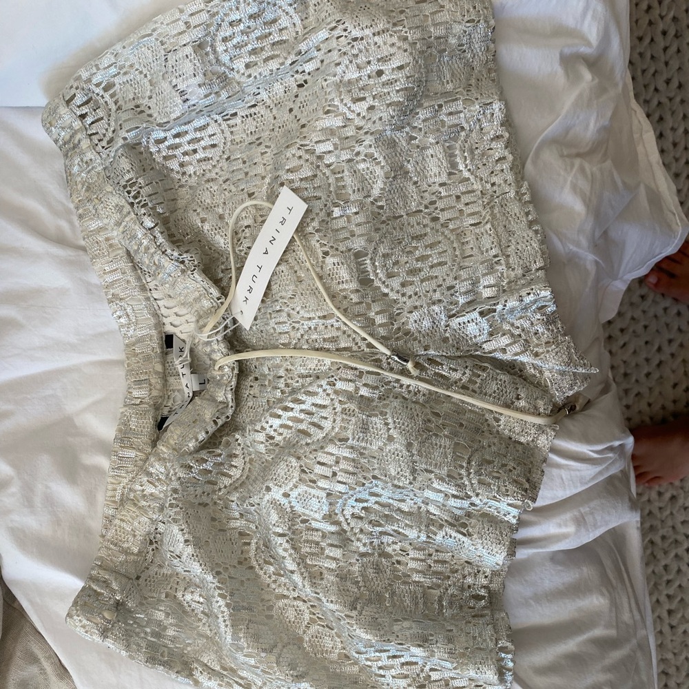 NWT Trina Turk sheer shorts